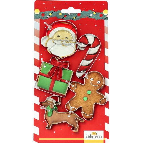 Birkmann Set modelčkov za pi&amp;scaron;kote na kartonu Winter Market - 1 set Slike