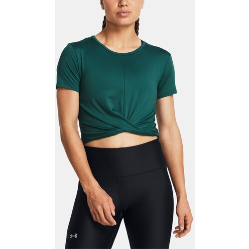 Under Armour Motion Crossover Crop T-Shirt SS-BLU - Women Cene