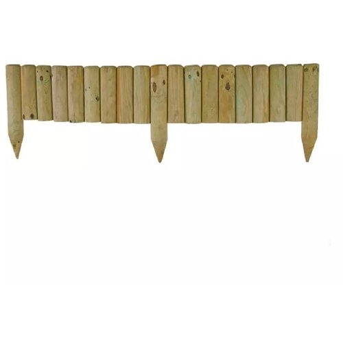 Verdelook ogradica baštenska drvena 110 x 20/35 cm Cene