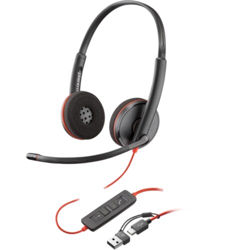 Poly Plantronics Blackwire C3210 USB-C/A &ndash; profesionalne slu&scaron;alke z mikrofonom 8X2J9A6 (209749-104), (5000368244) Cene