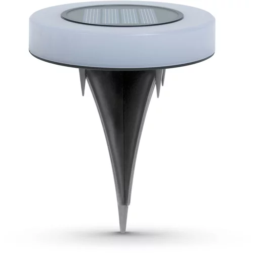 Garden of Eden LED solarna svetilka za v zemljo - okrogla 105 x 128mm toplo bela LED