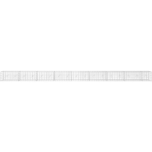  Gabion s žicom debljine 3,5 mm i mrežom 10x10 cm 850x20x50 cm Slike