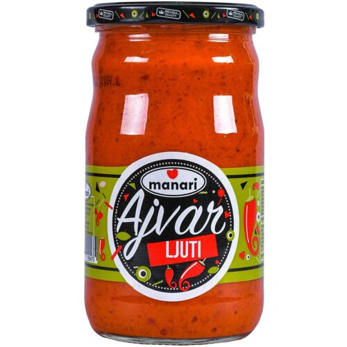 Manari ajvar, Ljuti, 680g Cene