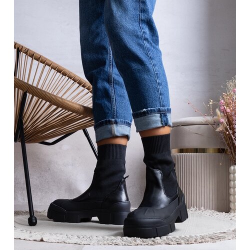 Gemre Black women's ankle boots Conta Cijene