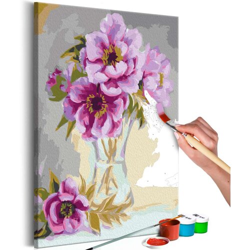  Slika za samostalno slikanje - Flowers In A Vase 40x60 Slike