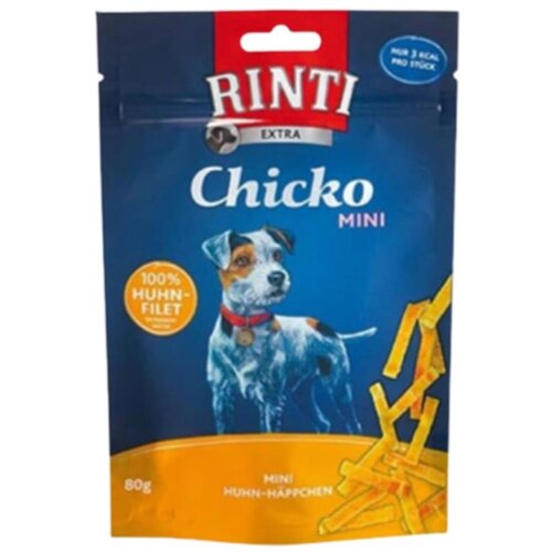 Rinti FI91440 Mini Chicko Piletina 80 g Poslastica za pse Slike