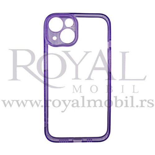  futrola pvc sa bumperom za iphone 13 pro max (6.7) ljubicasta Slike