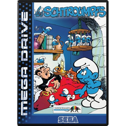 The Smurfs igra v nem&scaron;čini (SEGA MEGA DRIVE) - rabljeno Cene