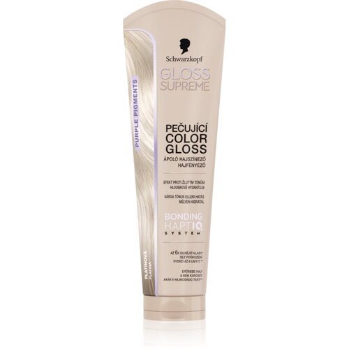 Schwarzkopf Creme Supreme Gloss barvna maska ki dodaja hidracijo in sijaj odtenek Platinum 145 ml Cene