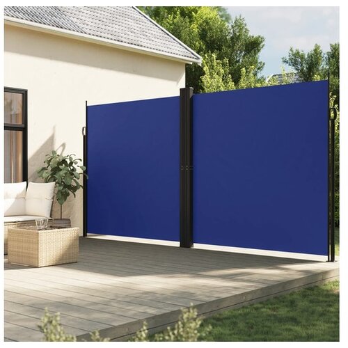 vidaXL Bočna tenda na uvlačenje plava 220 x 600 cm Cijene