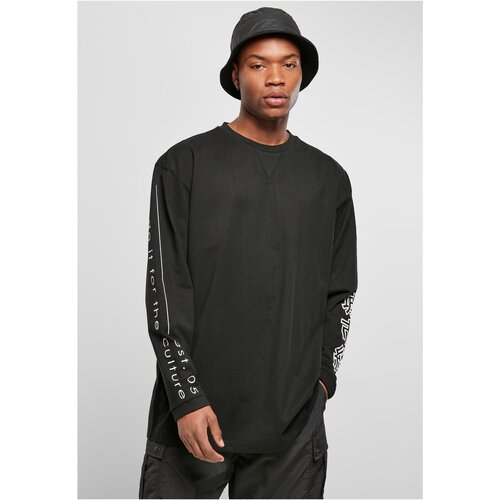 Urban Classics Chinese Oversized LS Symbol Black Slike