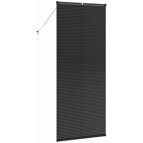  Zavjesa za prozor sa zavjesama Ostalo Crna 80 x 130 cm Aluminij Slike