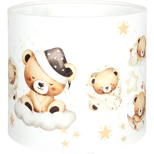 Brilagi Univerzalni abažur BOBO E27 prečnik 15 cm beo/medvedići Slike