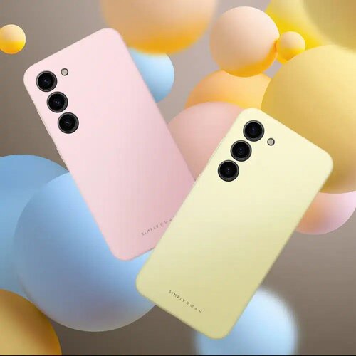 Roar Cloud-Skin maska za SAMSUNG GALAXY A55 5G svijetlo žuta Slike
