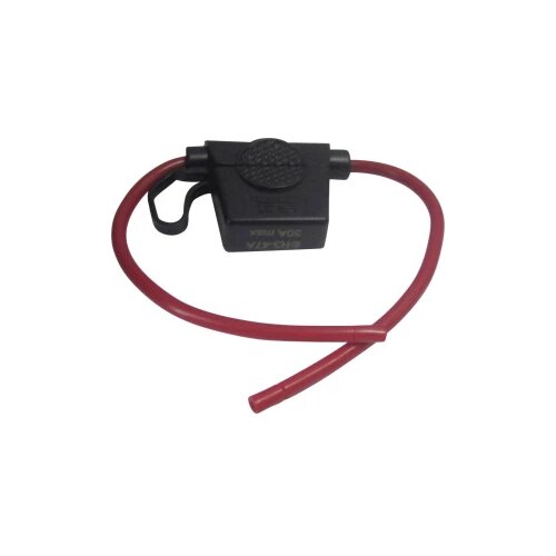 TRU COMPONENTS Držač osigurača, pogodan za plosnate osigurače Standard 30 A 32 V/DC TC-Wire 12AWG R3-47A (red colour) 1 kom. Slike