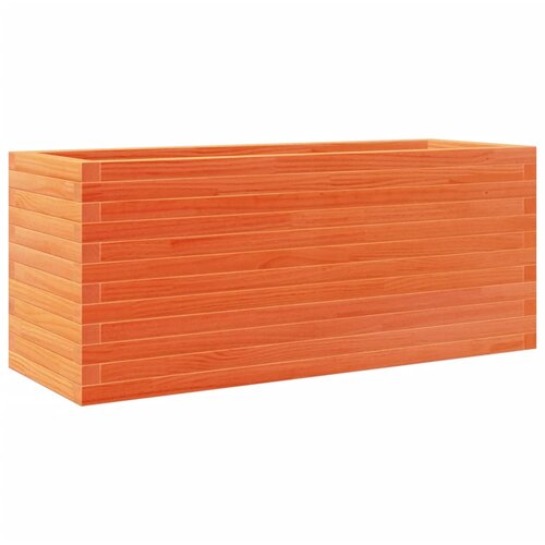  Vrtna sadilica vo&amp;scaron;tano smeđa 110x40x45,5 cm masivna borovina Slike