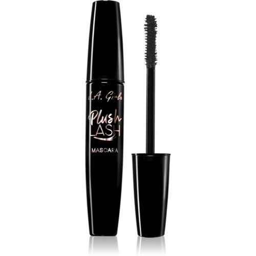 L.A. Girl Cosmetics Plush Lash maskara za volumen in privihanje trepalnic odtenek Velvety Black 10 g Cene