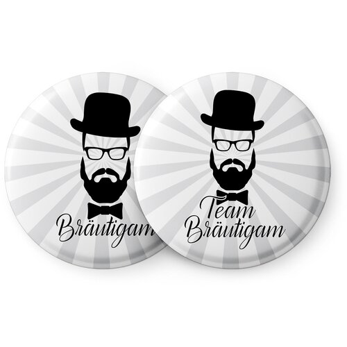 Spielehelden bedževi s bradom Muški oproštaj od slobode 12 bedževa 5,6 cm Ekstra veliki Muški oproštajni dar sa slobodom Cijene