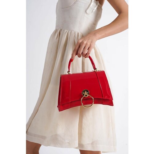 Capone Outfitters Shoulder Bag - Red - Plain Slike