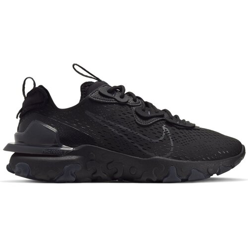 Nike Niske tenisice 'REACT VISION' svijetlosiva / crna Cene