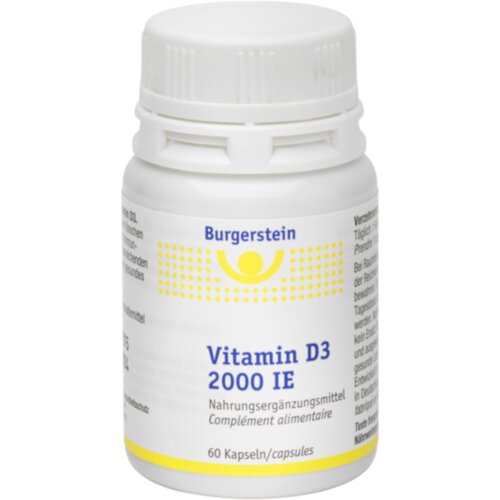Burgerstein Vitamin D3 2.000 IU - 60 kaps. Cijene
