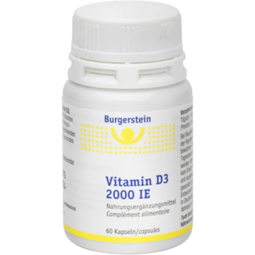 Burgerstein Vitamin D3 2.000 IU - 60 kaps.