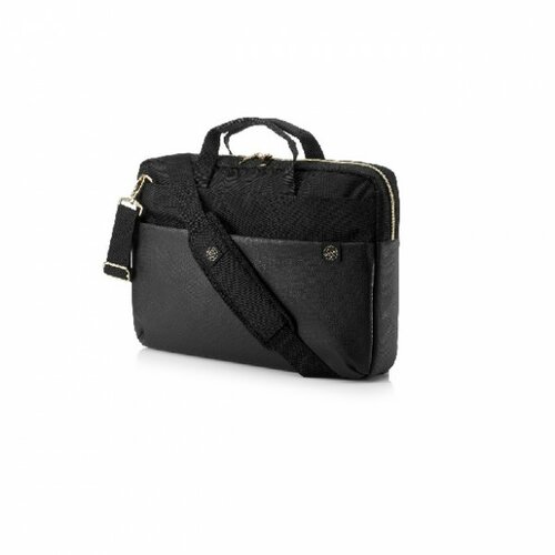 Hp 15.6 Duotone Briefcase Case Black/Gold 4QF94AA torba za laptop Slike