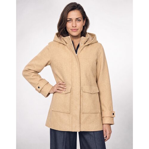 Only ONLBLAKE FUR HOOD PARKA COAT Bež Slike