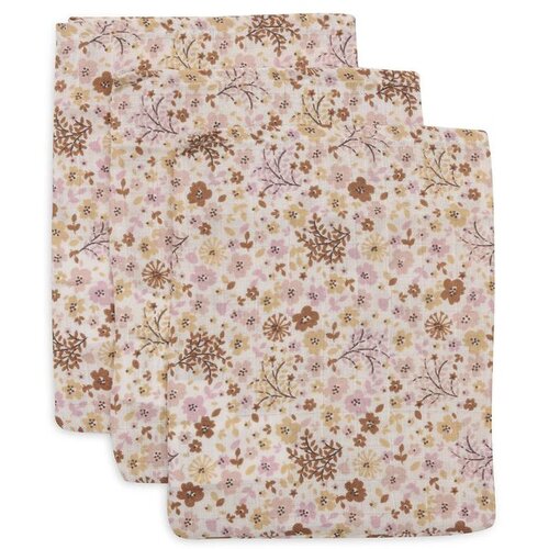 Jollein komplet 3 krpic za umivanje 20x15 flower fairies Cene