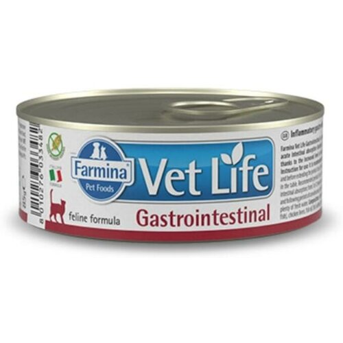 Vet Life Dijetetska hrana za mačke Gastrointestinal 85g Slike