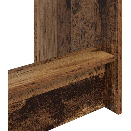 Krevet Radni Stol Staro drvo 100 x 45 x 75 cm Konstruirano drvo - Staro drvo Slike