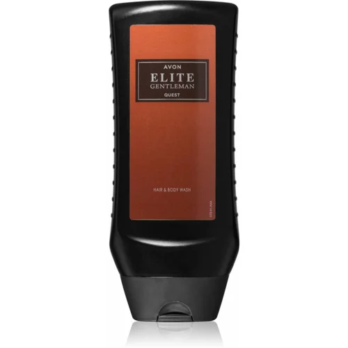 Avon Elite Gentleman Quest gel za tuširanje i šampon 2 u 1 za muškarce 250 ml