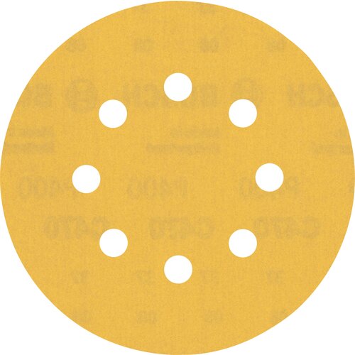 Bosch expert C470 brusni papir sa 8 rupa za rotacione brusilice od 125 mm, g 400, 50 delova 2608900916 Cene
