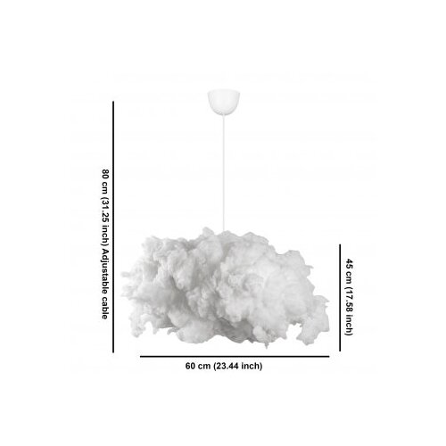 Opviq serenity white (oblak) luster Slike