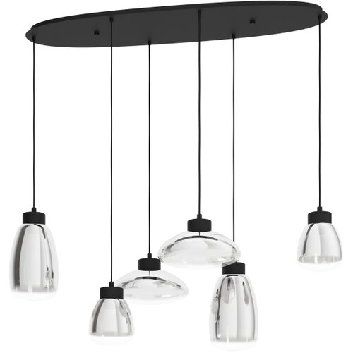 Eglo 390301 - led prigu&amp;scaron;iva viseća svetiljka na sajli sarnarra 6xLED/5,4W/230V 2700K Slike