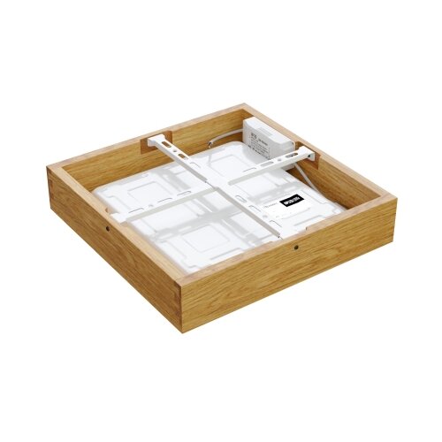  APLED - LED plafonsko svetlo QUADRA LED/24W/230V hrast Slike
