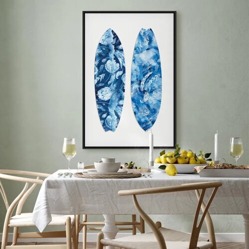  Slika - Water Fun (1 Part) Vertical 60x90 U crnom drvenom okviru Cene