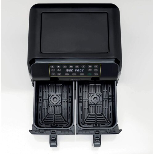 Ariete cvrtnik na vroč zrak z dvojno ko&amp;scaron;aro Airy Fryer Dual - črn Slike