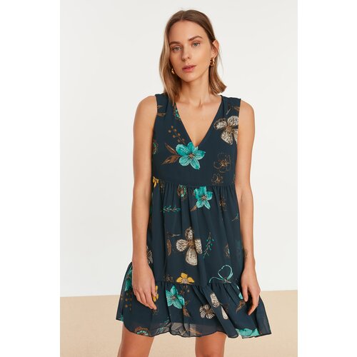 Trendyol Ženska obleka Floral Patterned Cene
