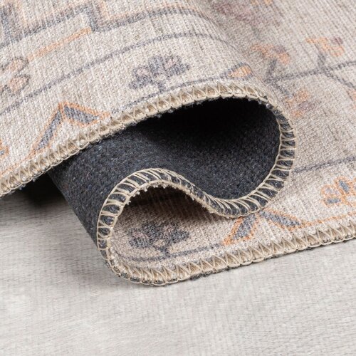 Flair Rugs Kremno bela pralna preproga 152x230 cm Teo Traditional &amp;ndash; Slike
