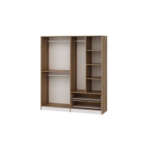 Hanah home Elina 7926 Ormar, 180x210x52cm, Bijelo-Smeđa Slike