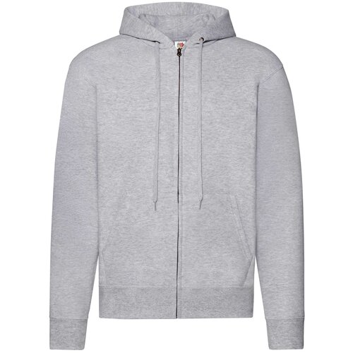 Fruit Of The Loom Grey Zippered Hoodie Classic Cijene