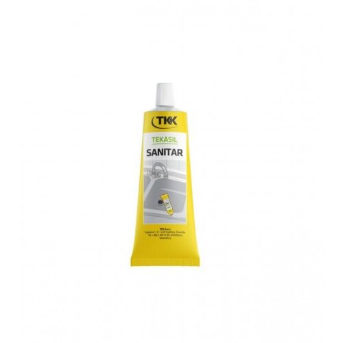 Tkk Silikon sanitarni Tekasil Acetat 60ml Bijeli Slike