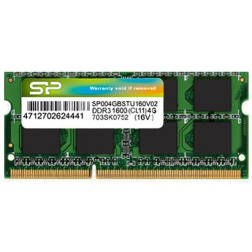SiliconPower Ram memorija SiliconPower SODIMM DDR3 8GB 1600MHz SP008GBSTU160N02 Cene