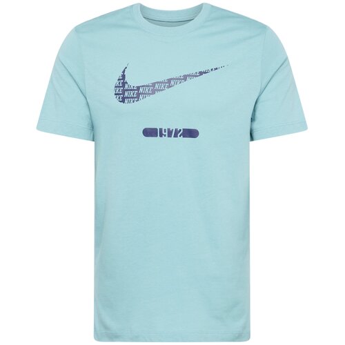 Nike Majica 'SWOOSH' mornarska / turkizna Cene