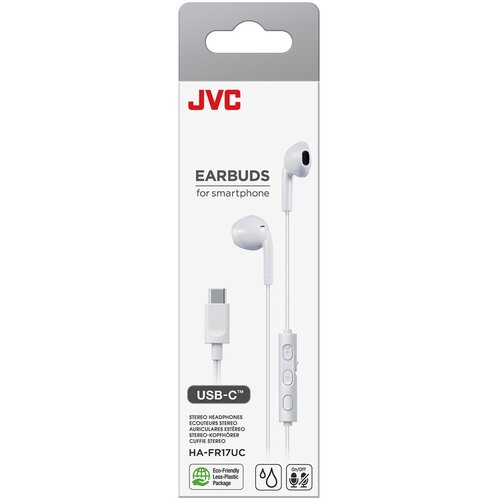 JVC HA-FR17UC USB Type-C Wired In-Ear Headphones White Cijene