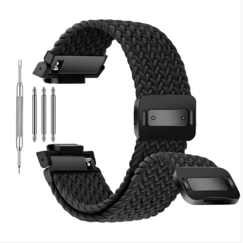 INF Nadomestni pleteni najlonski pa&amp;scaron;ček, združljiv z G-SHOCK Casio GA2100/GA110 Black, (5000130058) Slike