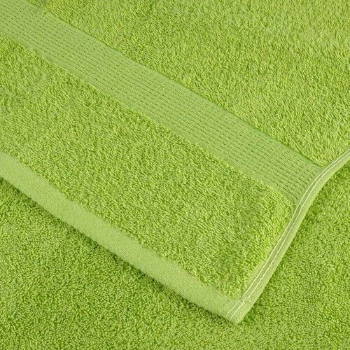 VidaXL Ručnici za kupanje 10 kom tirkizni 100x150 cm 600gsm 100% pamuk Slike