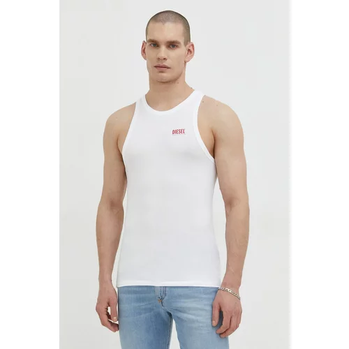 Diesel Majica kratkih rukava za muškarce, boja: bijela