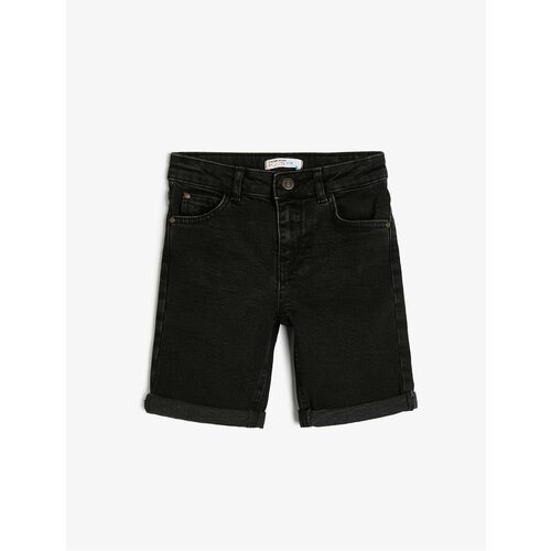 Koton Denim Shorts Pocket Cotton - Slim Fit Slike